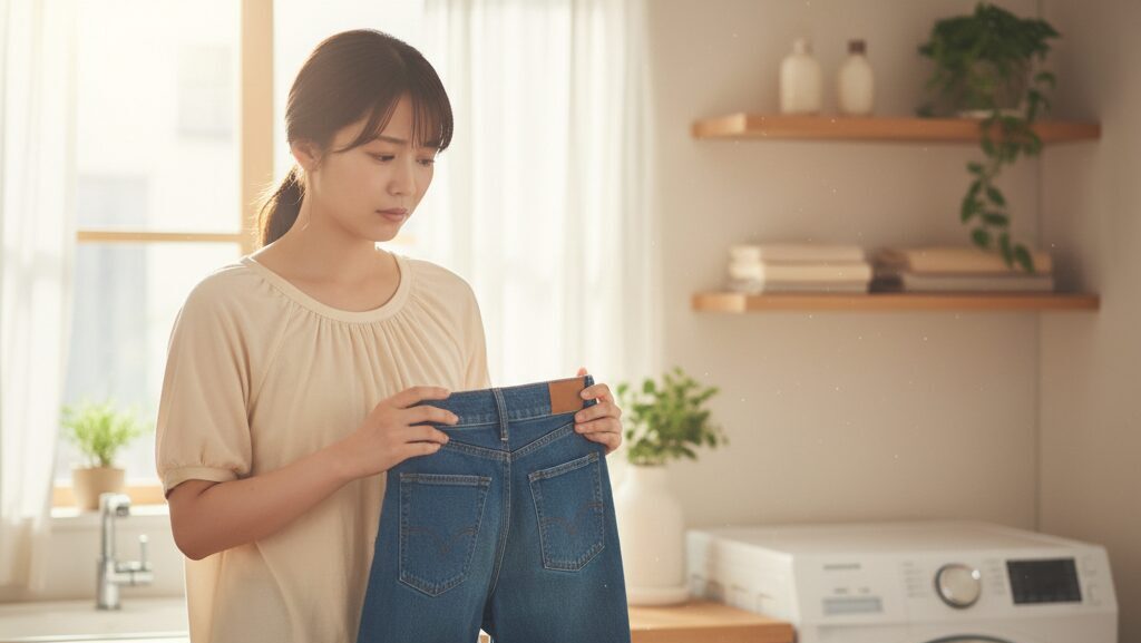 GUデニムは洗濯で縮む？失敗しない洗い方と乾燥機・対処法