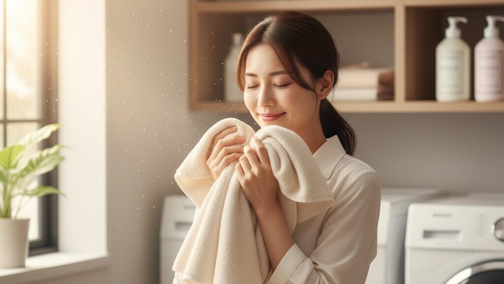 香りやふわふわ感を出す！洗濯で柔軟剤だけを使いたい時の対処法