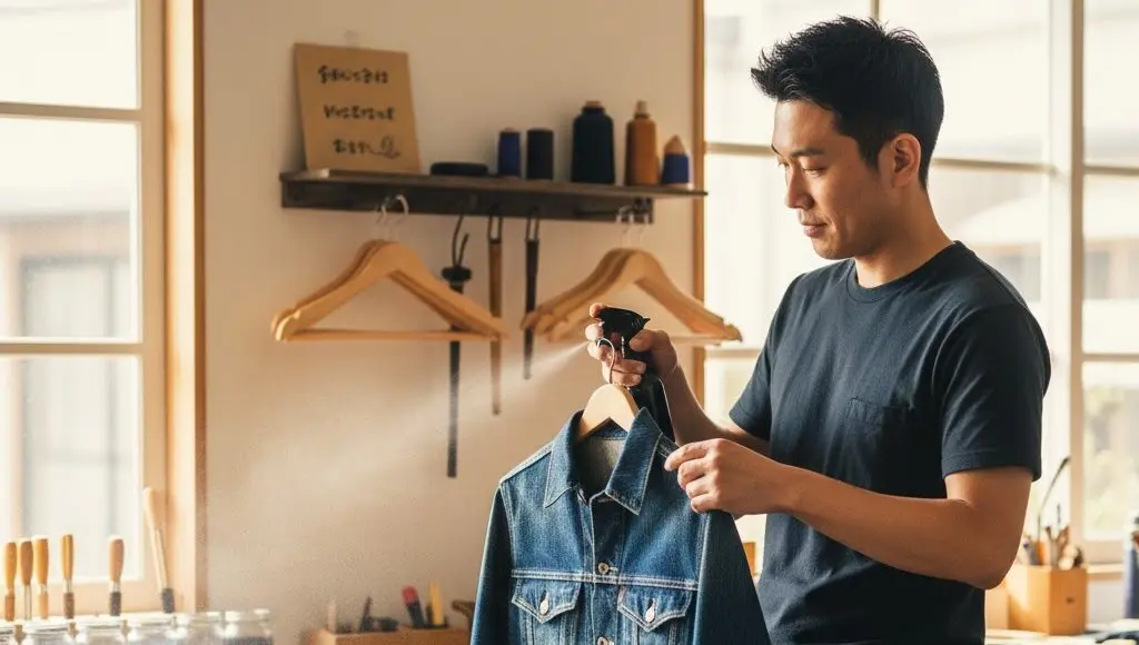 洗濯糊スプレーでデニムをパリパリに！やり方と効果を徹底解説