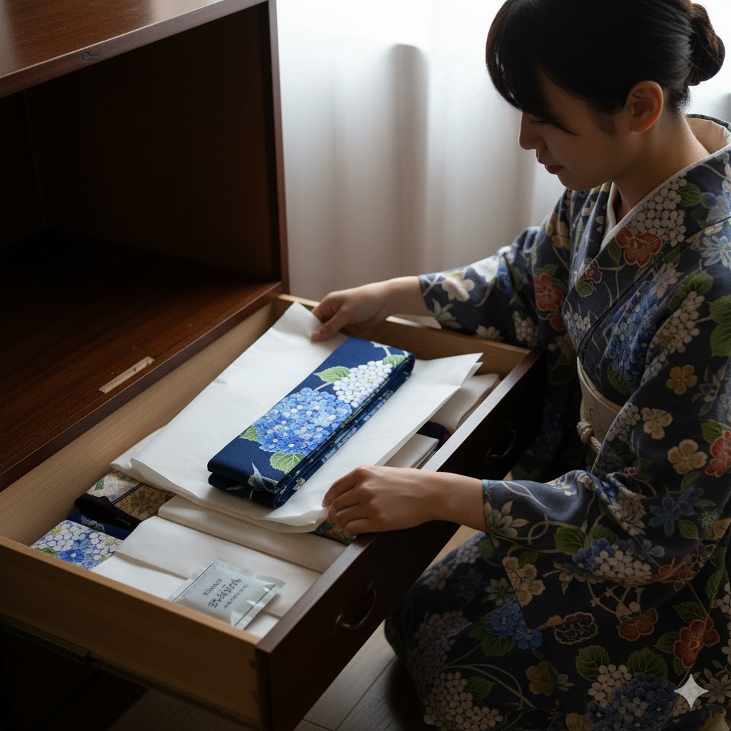 来年も綺麗に!兵児帯の正しい保管方法