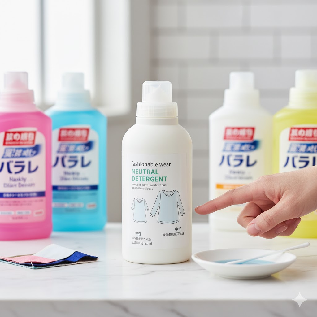 兵児帯の素材に合った洗剤の選び方