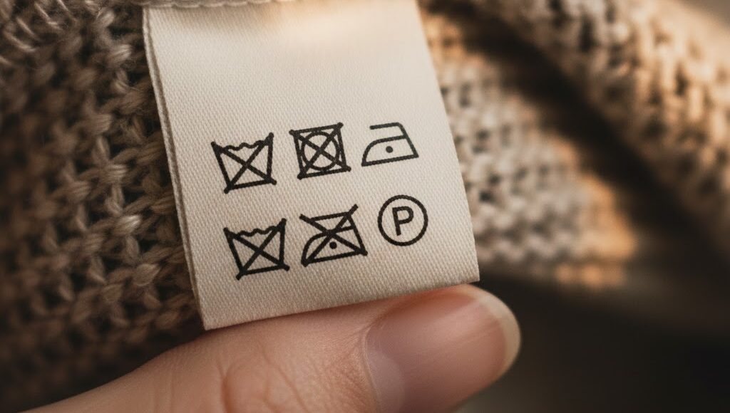 まずは確認!洗濯できない服、どうする前に知るべき洗濯表示