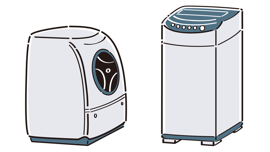 ドラム式と縦型でクリーナーは違う?