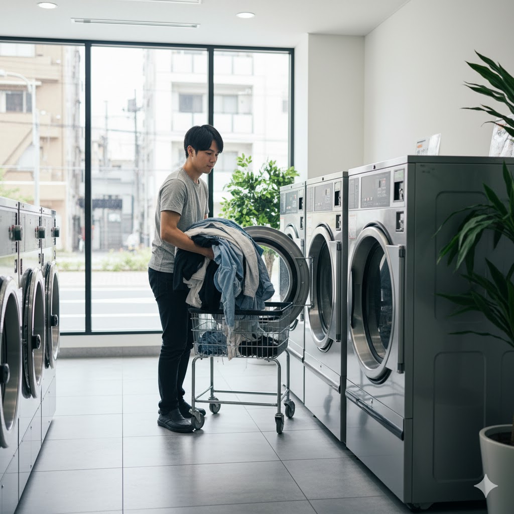 コインランドリー洗濯乾燥別を安く使うコツ