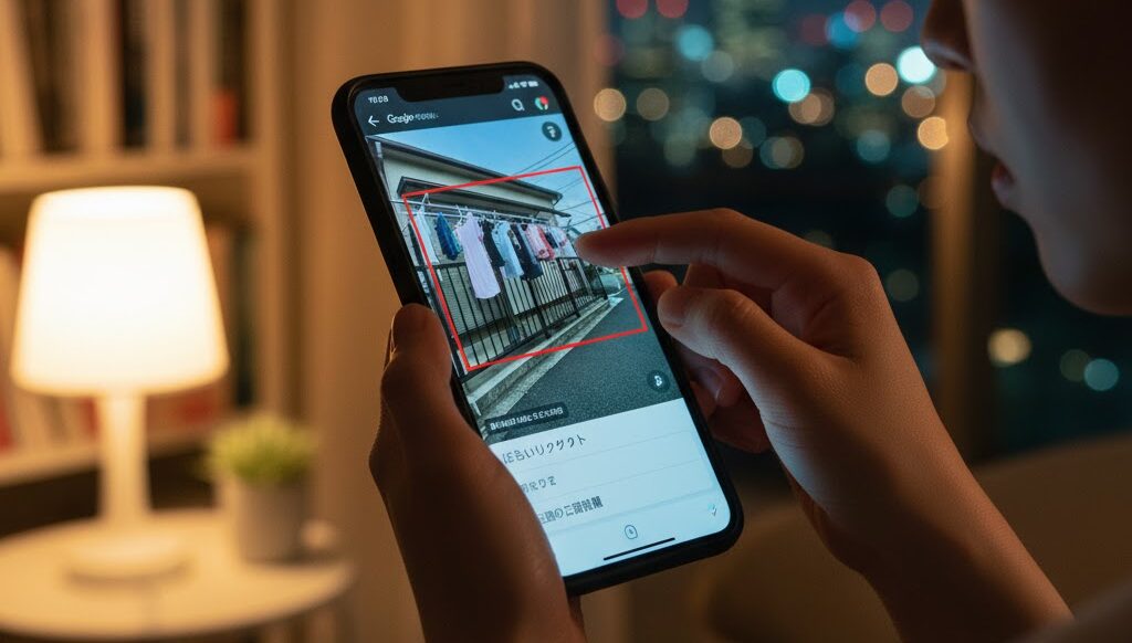 スマホで簡単!ストリートビューの写り込みを通報