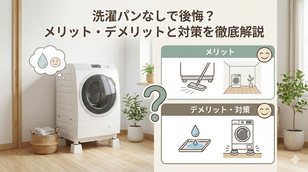 洗濯パンなしで後悔？メリット・デメリットと対策を徹底解説