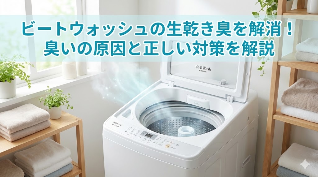 ビートウォッシュの生乾き臭を解消！臭いの原因と正しい対策を解説