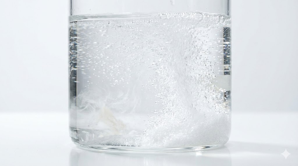 雑菌の餌となる石鹸カスを取り除く効果