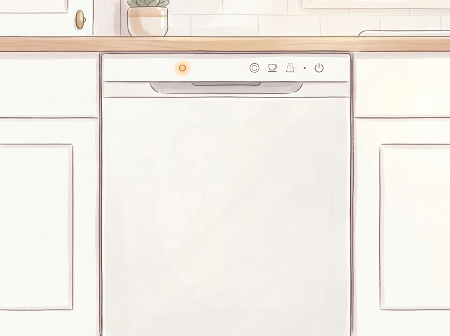 ボッシュ食洗機のエラー表示インジケーターランプのイメージ