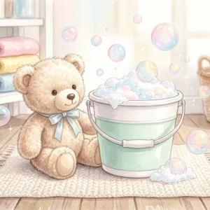 オキシクリーンでぬいぐるみを洗う方法を紹介する記事のアイキャッチ画像