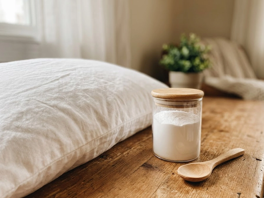 まくらぼの枕の臭い対策に使う重曹のイメージ写真