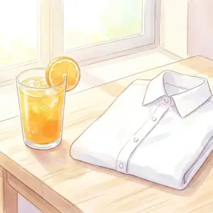 オレンジジュースの染み抜き方法と衣類を綺麗に保つ基本の手順