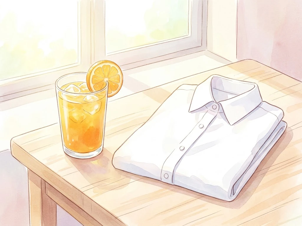 オレンジジュースの染み抜き方法と衣類を綺麗に保つ基本の手順