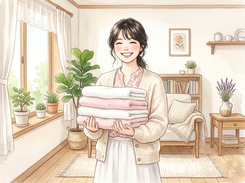 洗濯noteのアイキャッチ画像。適法で安心な洗濯代行サービスの仕組みと活用法について解説します。
