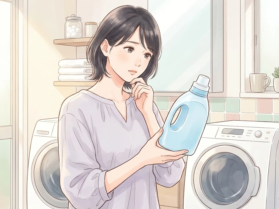 なぜ柔軟剤の匂いが強い人がいるのか原因に疑問を持つ女性