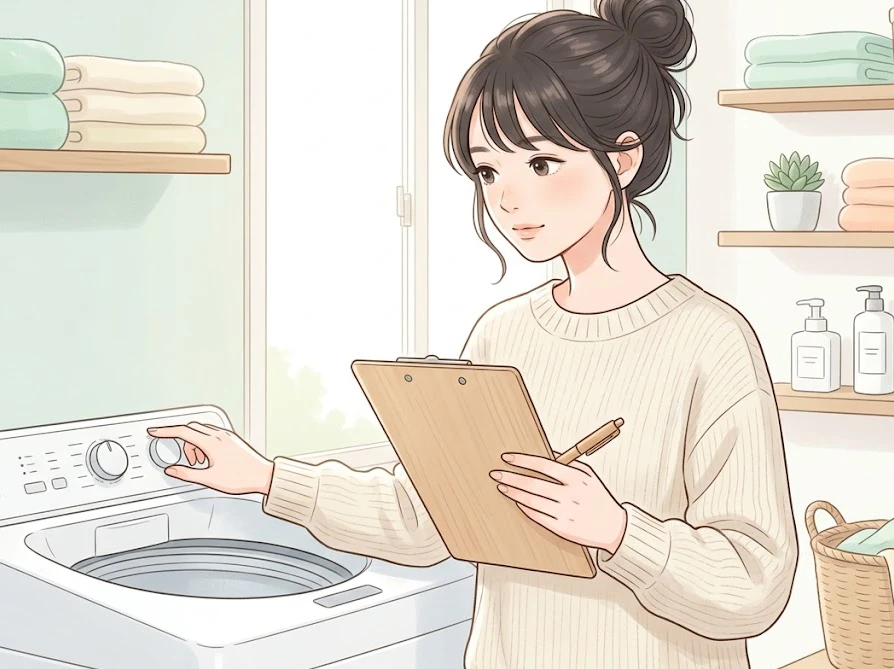 パイプユニッシュなど排水口クリーナーと放置時間を計るタイマー
